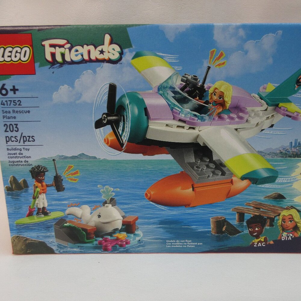 Lego Friends Sea Rescue Plane #41752 new in package